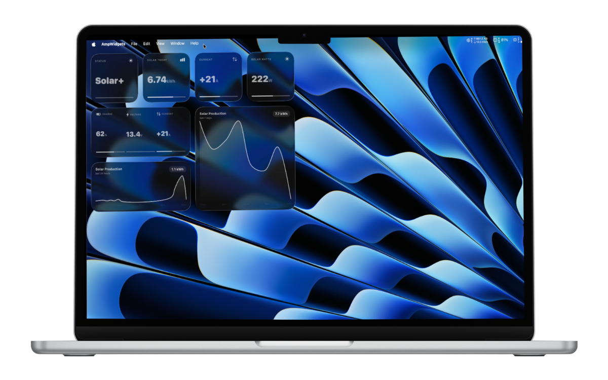 AmpWidgets on Mac